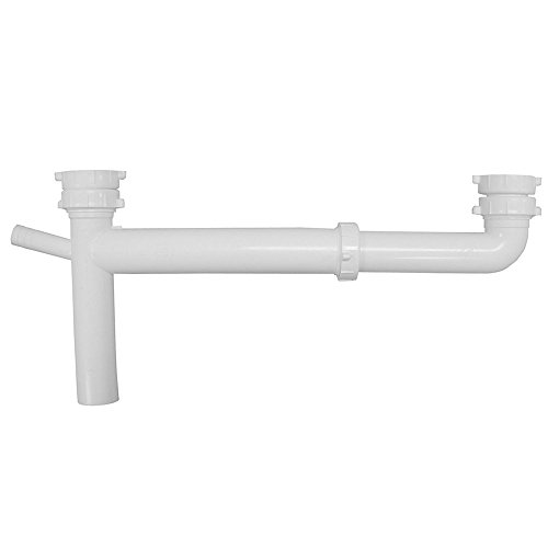 Jones Stephens P37040 1.5 Pvc Universal End Outlet Waste With 0.5 In. Branch Dishwasher Connection