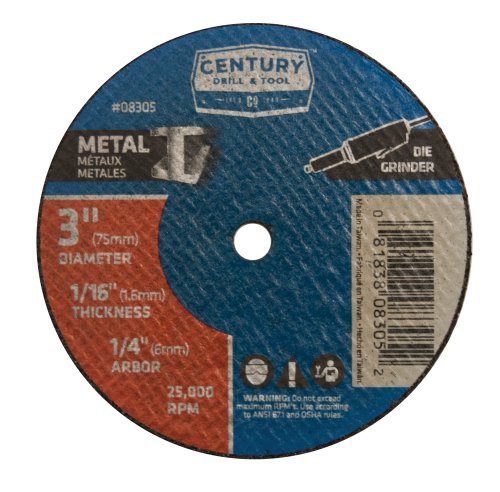 8305 Thick Type 1a Cutting Wheel - 3 X 0.062 In.