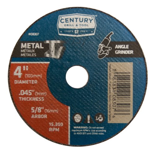 8307 Thick Type 1a Cutting Wheel - 4 X 0.035 In.