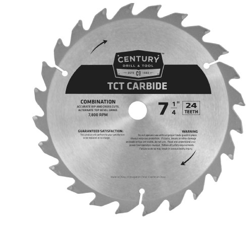 9107 Circular Saw Blade - 7.25 In. X 24t Combo - Pack Of 10