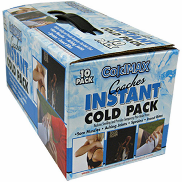 Ccp80ct Coldmax Coaches Instant Cold Pack - Pack Of 10