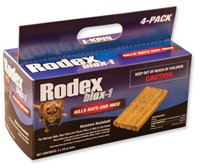 116349 Rodex Bars, 16 Oz - 4 Per Box