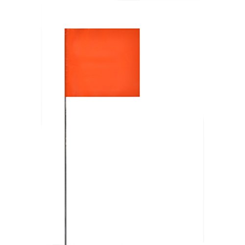 Swanson Tool For21100 Flag Stake, Orange - Bundle Of 100