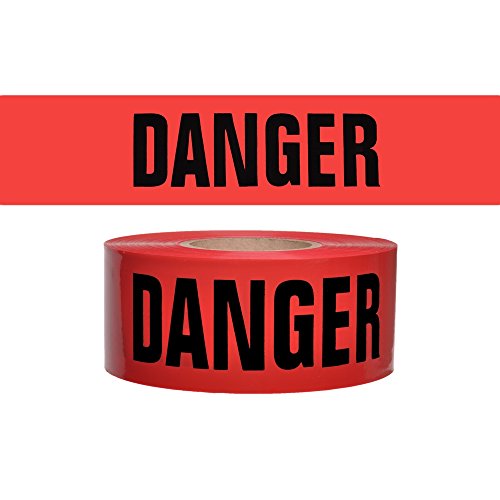 Swanson Tool Bt330rdgr3 Tape Danger - 3 X 300 Ft.
