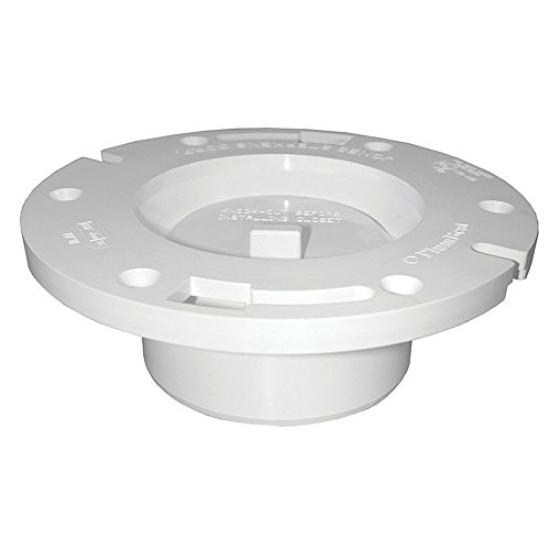 Jones Stephens C50340 Pvc Closet Flange With Knockout - 3 X 4 In.