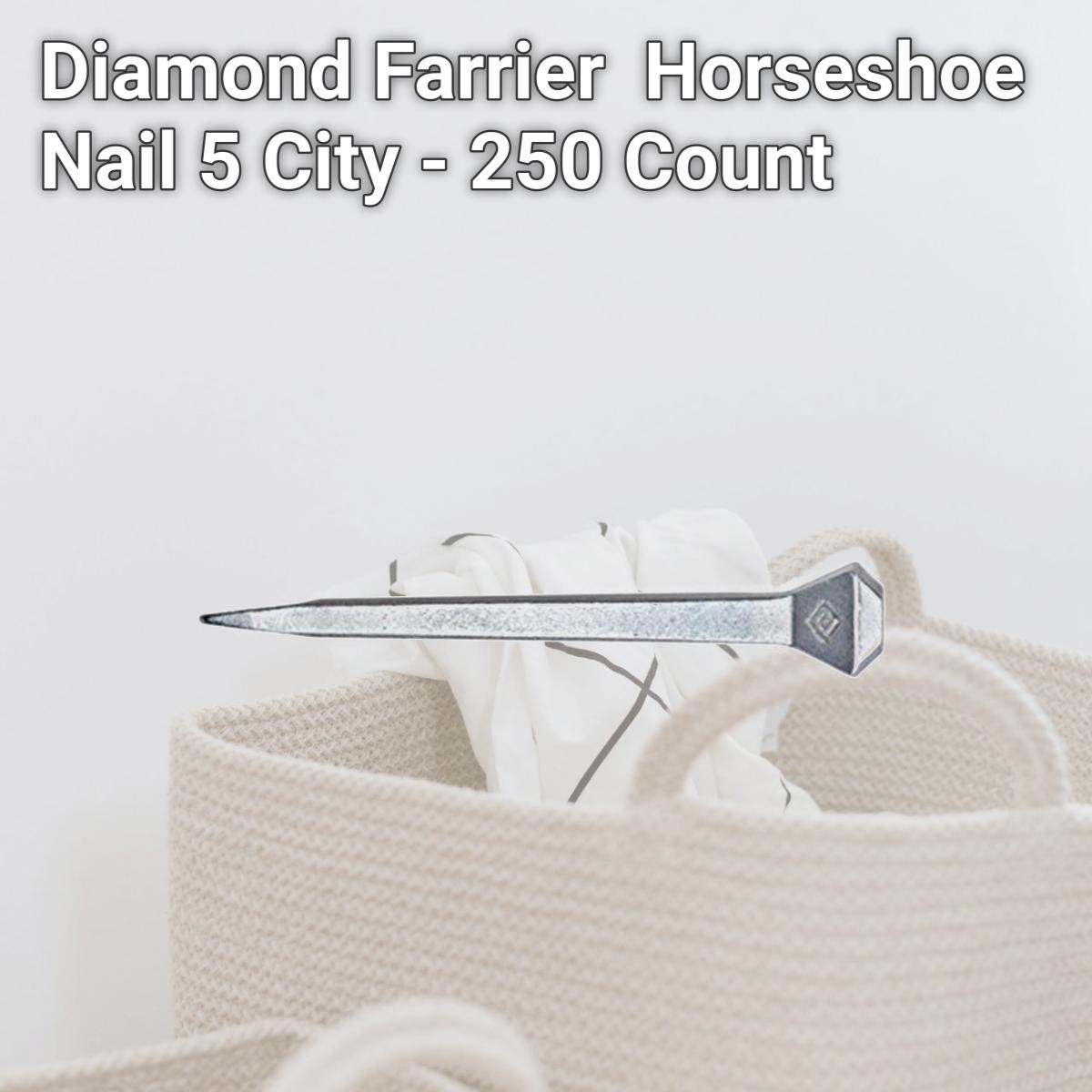 Picture of Diamond Farrier D5CH2N Horseshoe Nail 5 City - 250 Count