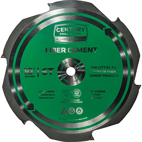 9986 Fiber Cement Saw Blade - 10 In. X 6t