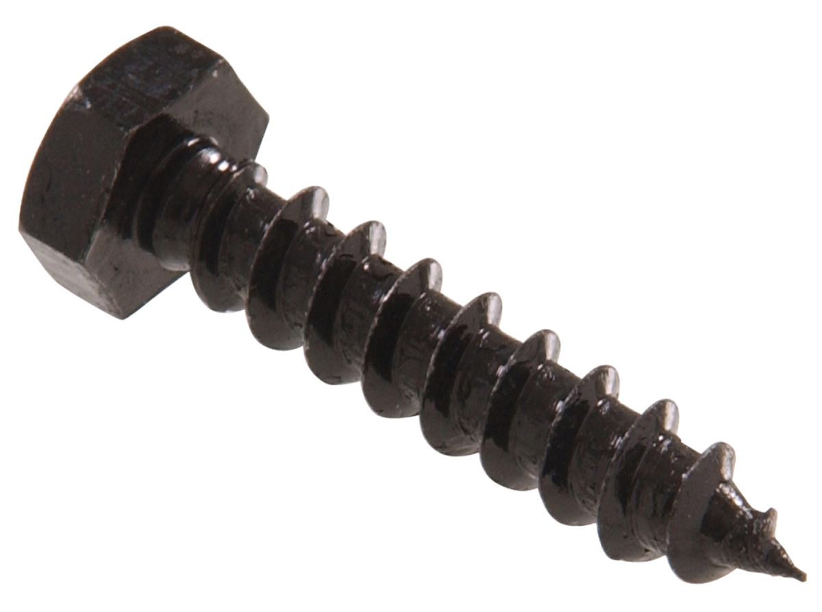 UPC 008236933406 product image for 852519 Carded - Large Screw, Black - 0.312 x 1.5 in. | upcitemdb.com