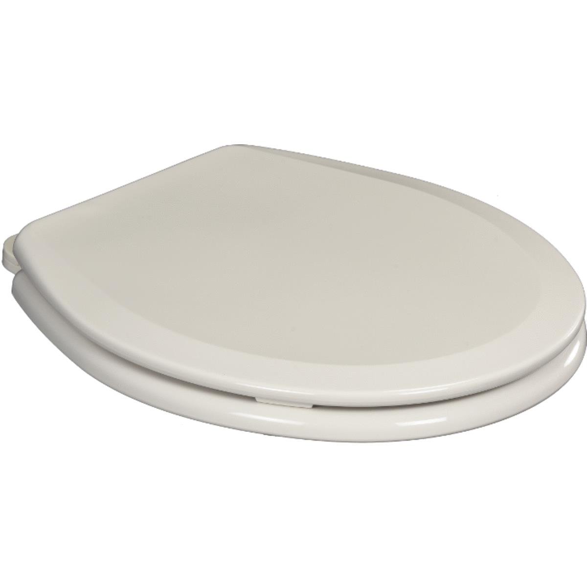 Mp900sc-001 Elong Wood With Safe Close White Mansfield Premium Toilet Seat