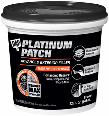 18787 Platinum Patch Exterior Filler - 32 Oz
