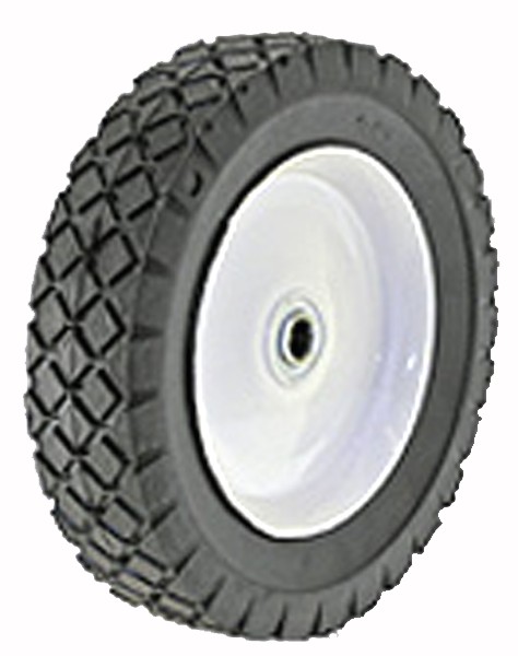 9589 Tire Diamond Tread Steel Bore Offset Hub - 6 X 1.5 In.