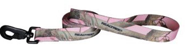 Leather Brothers 149n16rt-pk 1 X 6 Ft. Nylon Pink Camo Lead