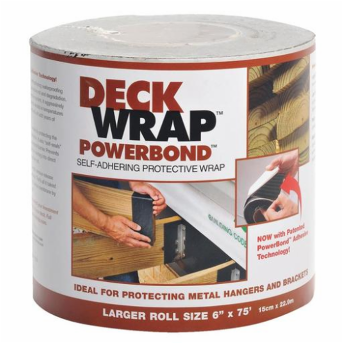 54106 6 In. X 75 Ft. Deck Wrap Power Bond - 6 Per Rolls