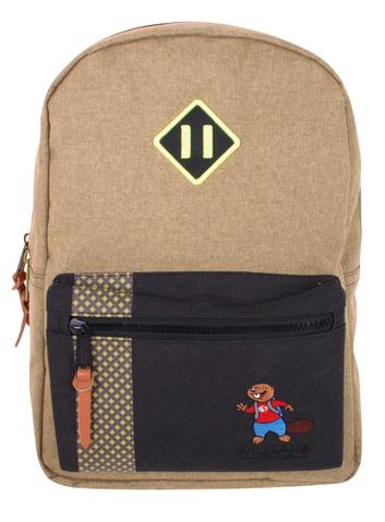 B60838 35 X 25 X 13 Cm Piccolo Kids Backpack, Olive