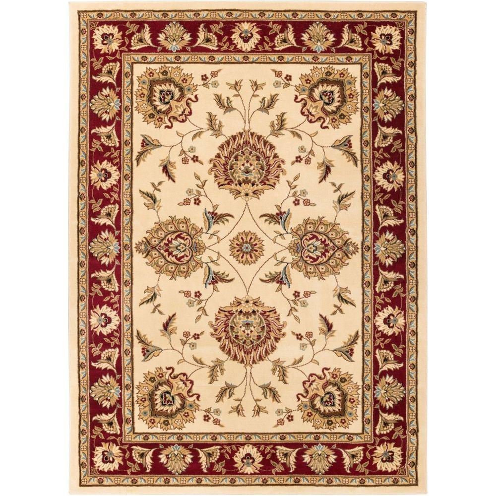 Abbasi Traditional Rug, Ivory - 10 Ft. 11 In. X 15 Ft.