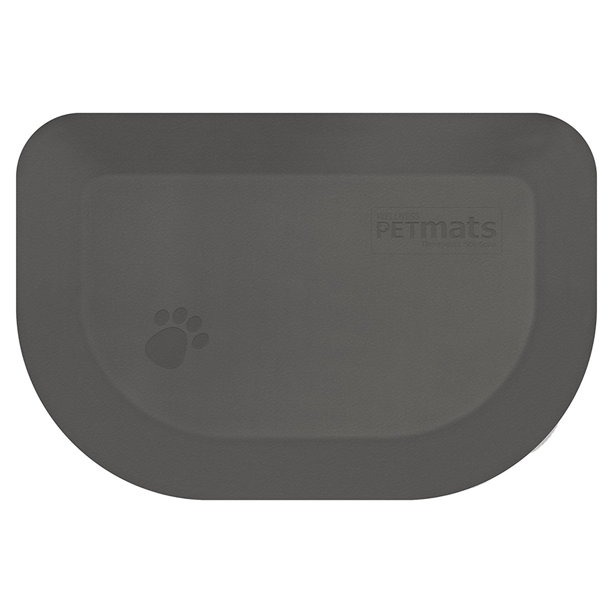 Pm1812rgry Wellness Petmats Rounded Pet Mat For Dogs - Gray Cloud, 18 X 12 X 1 In.