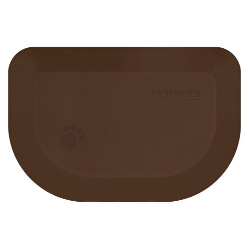 Pm2718rbrn 27 X 18 X 1 In. Petmat Small Rounded - Brown Bark