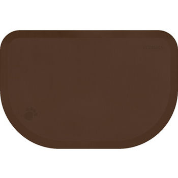 Pm4530rbrn 45 X 30 X 1 In. Petmat Large Rounded - Brown Bark
