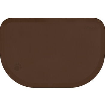 Pm5436rbrn 54 X 36 X 1 In. Petmat Extra Large Rounded - Brown Bark