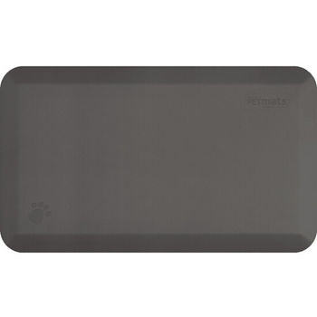 Pm2817sgry 28 X 17 X 1 In. Petmat Small Squared - Gray Cloud