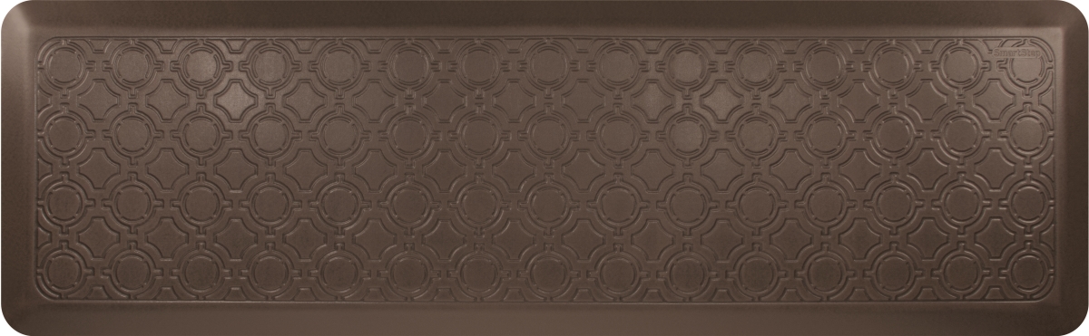 Smart Step Select Hc6fv4dk Moroccan Premium Comfort Mat, 66 X 20 In. - Espresso