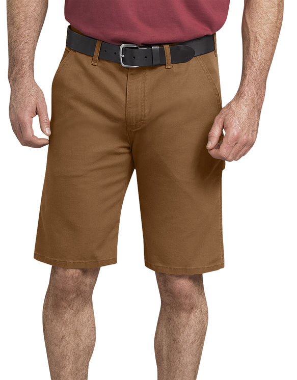 UPC 889440309726 product image for DX802SBD 32 11 in. Mens Duck Carpenter Short, Stonewashed Brown Duck | upcitemdb.com