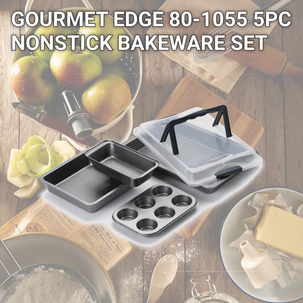 Picture of GOURMET EDGE 80-1055 5PC NONSTICK BAKEWARE SET