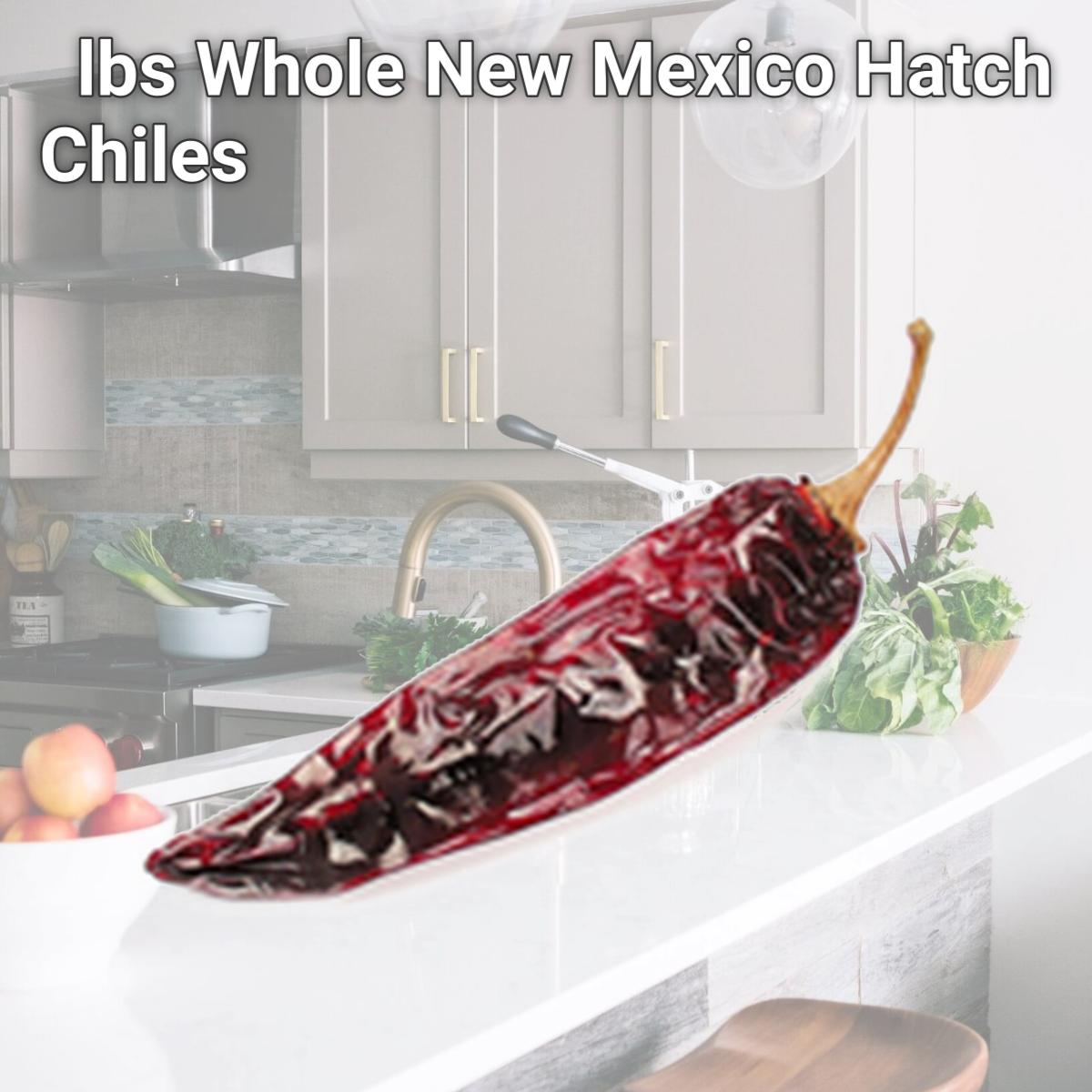 Picture of Woodland Foods 004809 lbs Whole New Mexico Hatch Chiles