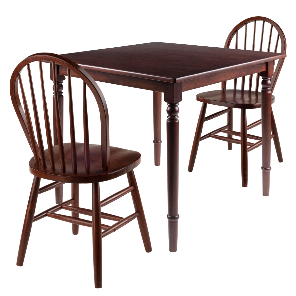 94396 Mornay Dining Table With Windsor Chairs Set - 3 Piece