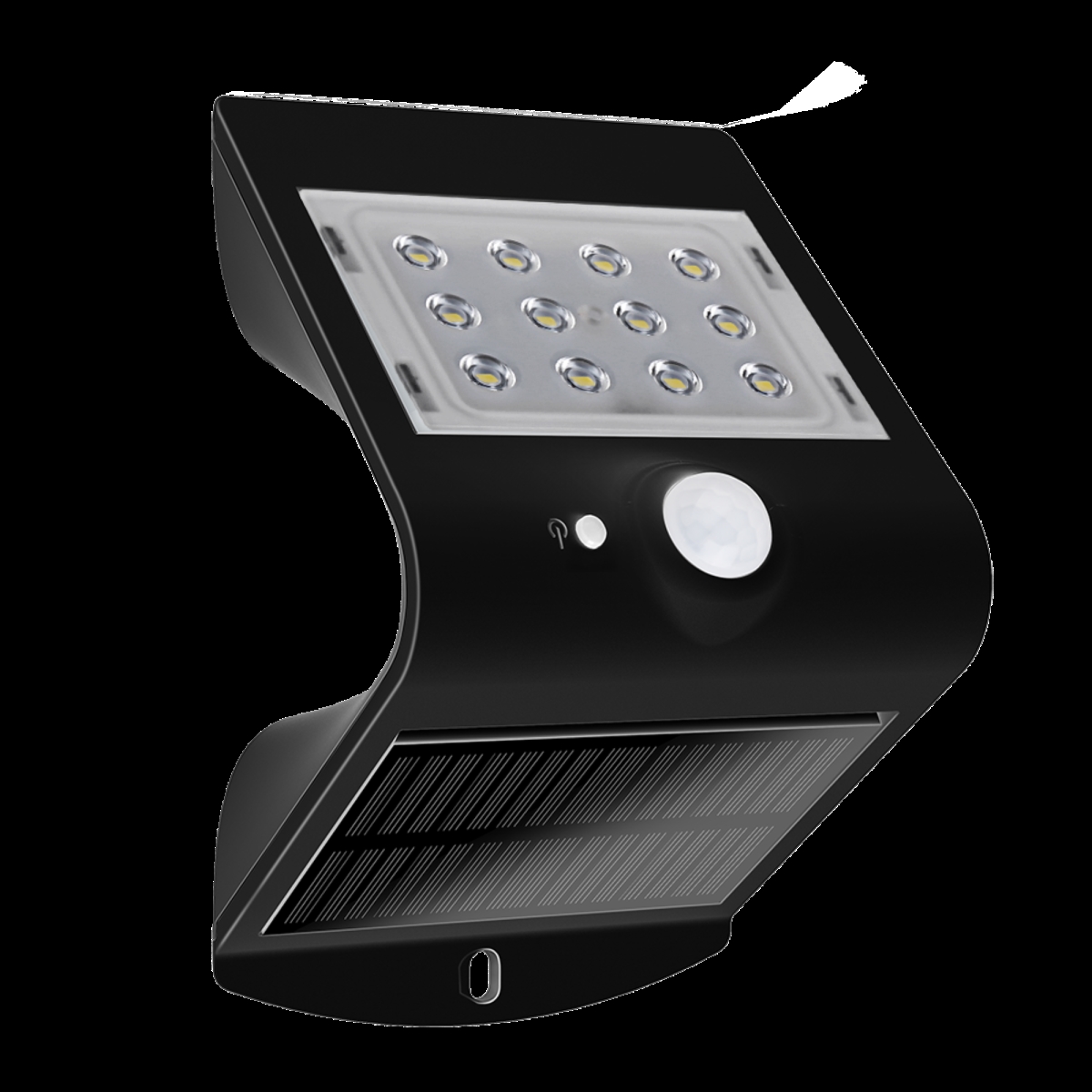 Luxen Home Whsl454 Butterfly-style Solar Wall Or Step Motion Sensor Light