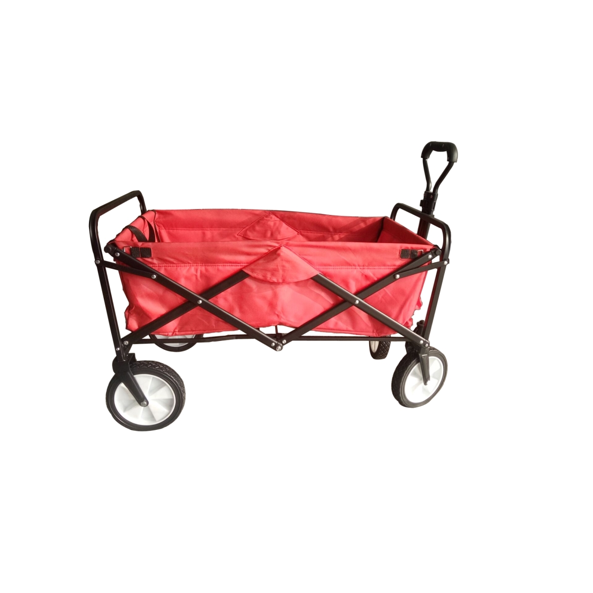 Luxen Home Whgs601 Collapsible Folding Outdoor Utility Wagon Red