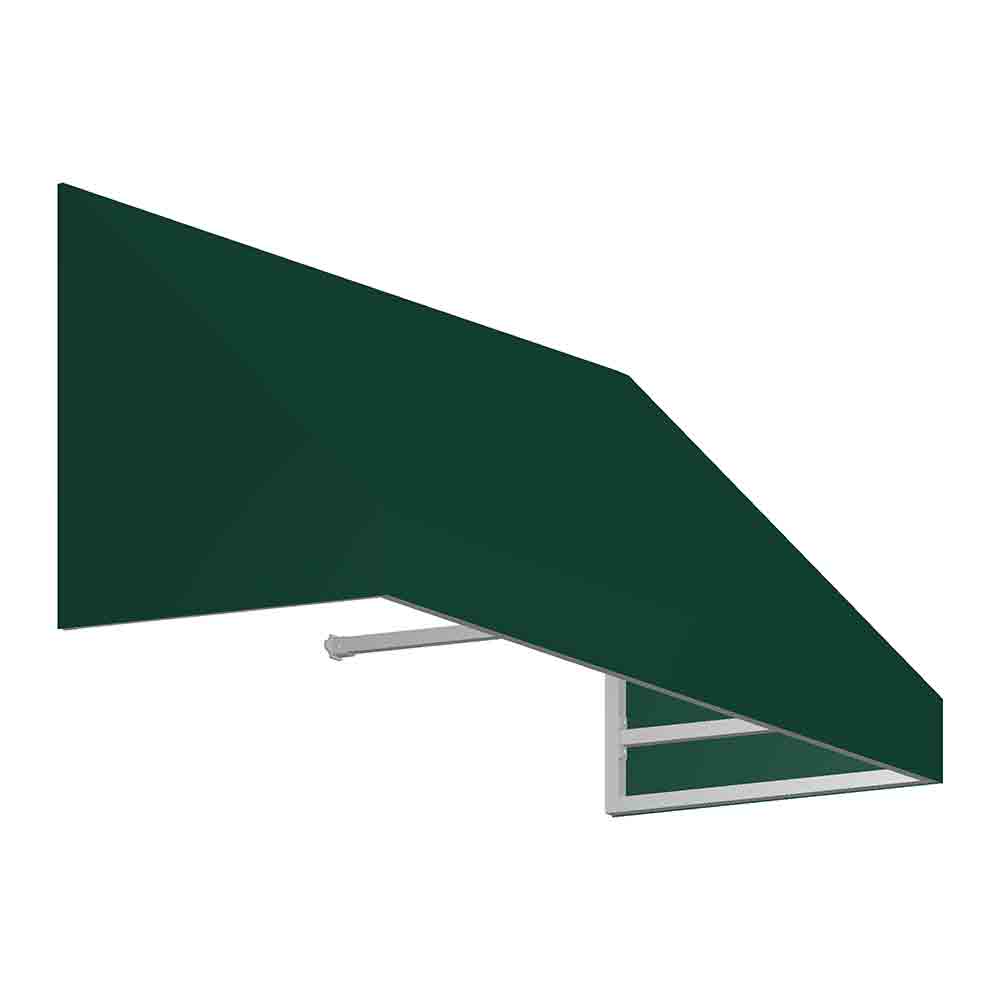 Cn33-us-4f 4.38 Ft. New Yorker Window & Entry Awning, Forest Green - 44 X 36 In.