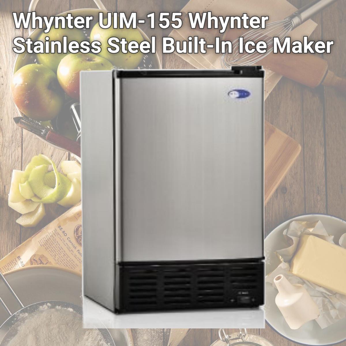 Picture of Whynter UIM-155 Whynter Stainless Steel Built-In Ice Maker