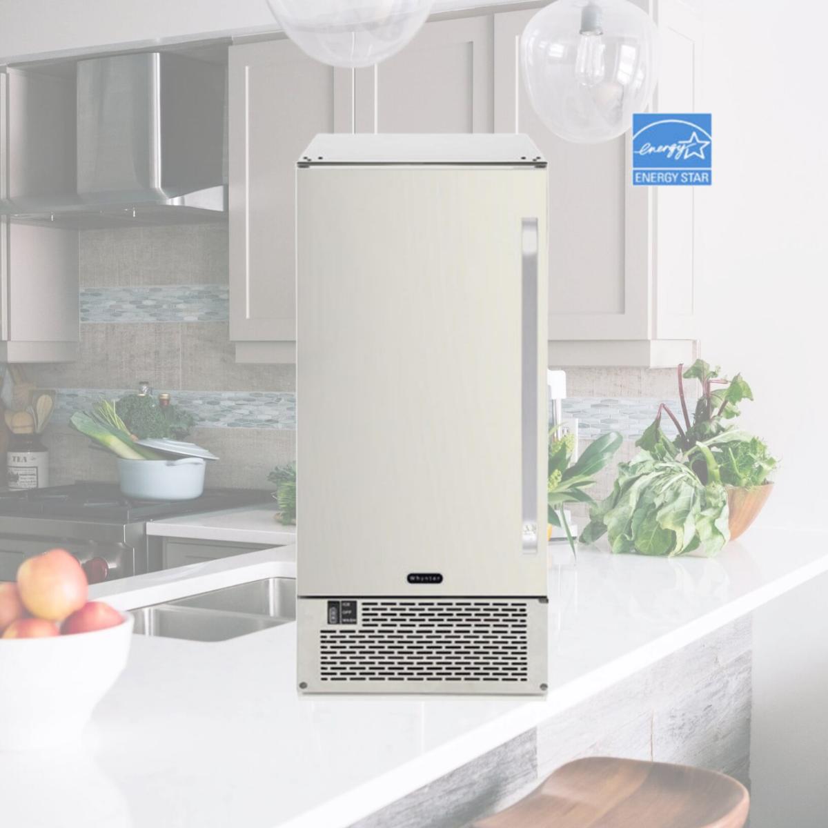 Picture of Whynter UIM-502SS 50 lbs Energy Star Built-In & Freestanding Ice Maker