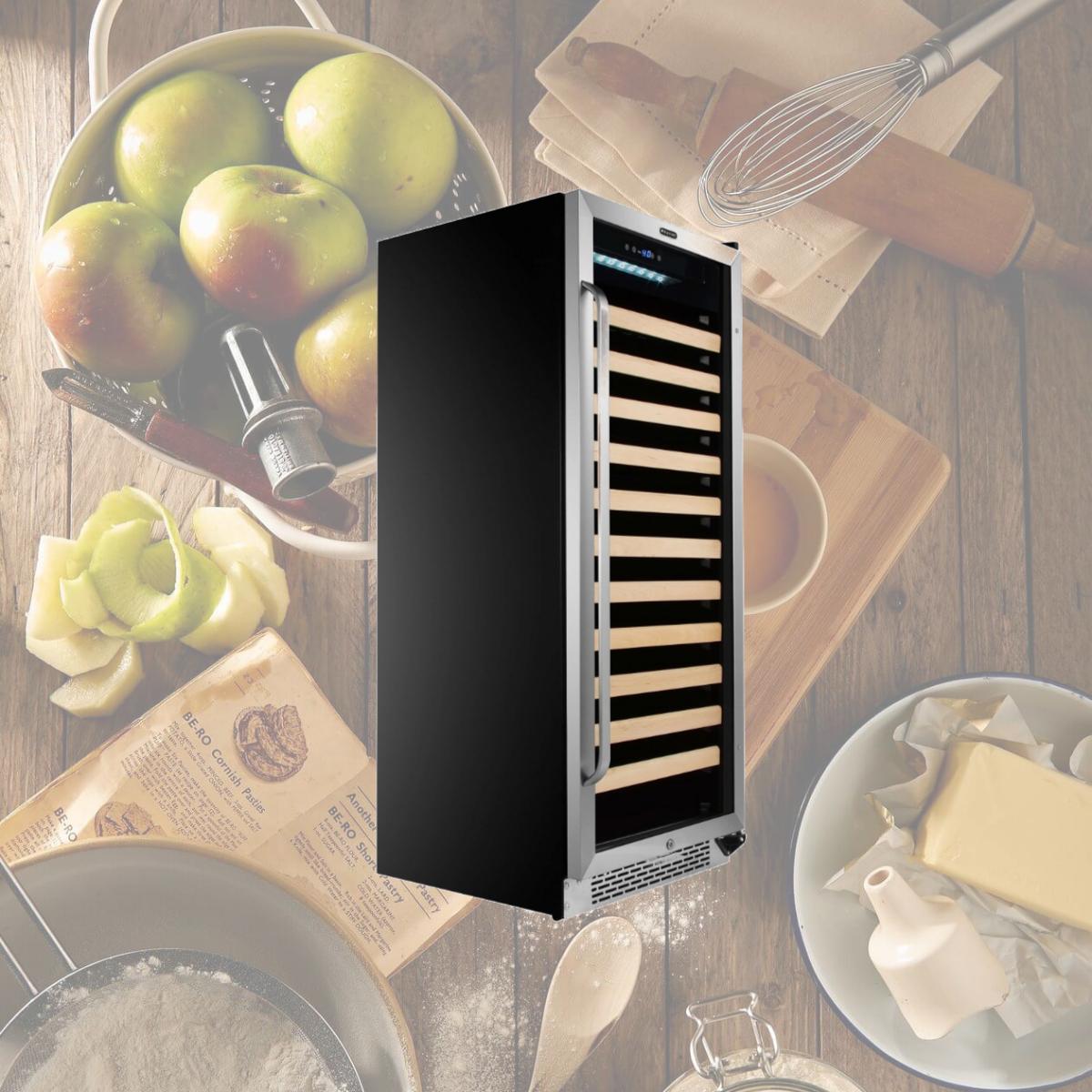 Picture of Whynter BWR-1002SD 100 Bottle Built-In Stainless Steel Compressor Wine Refrigerator