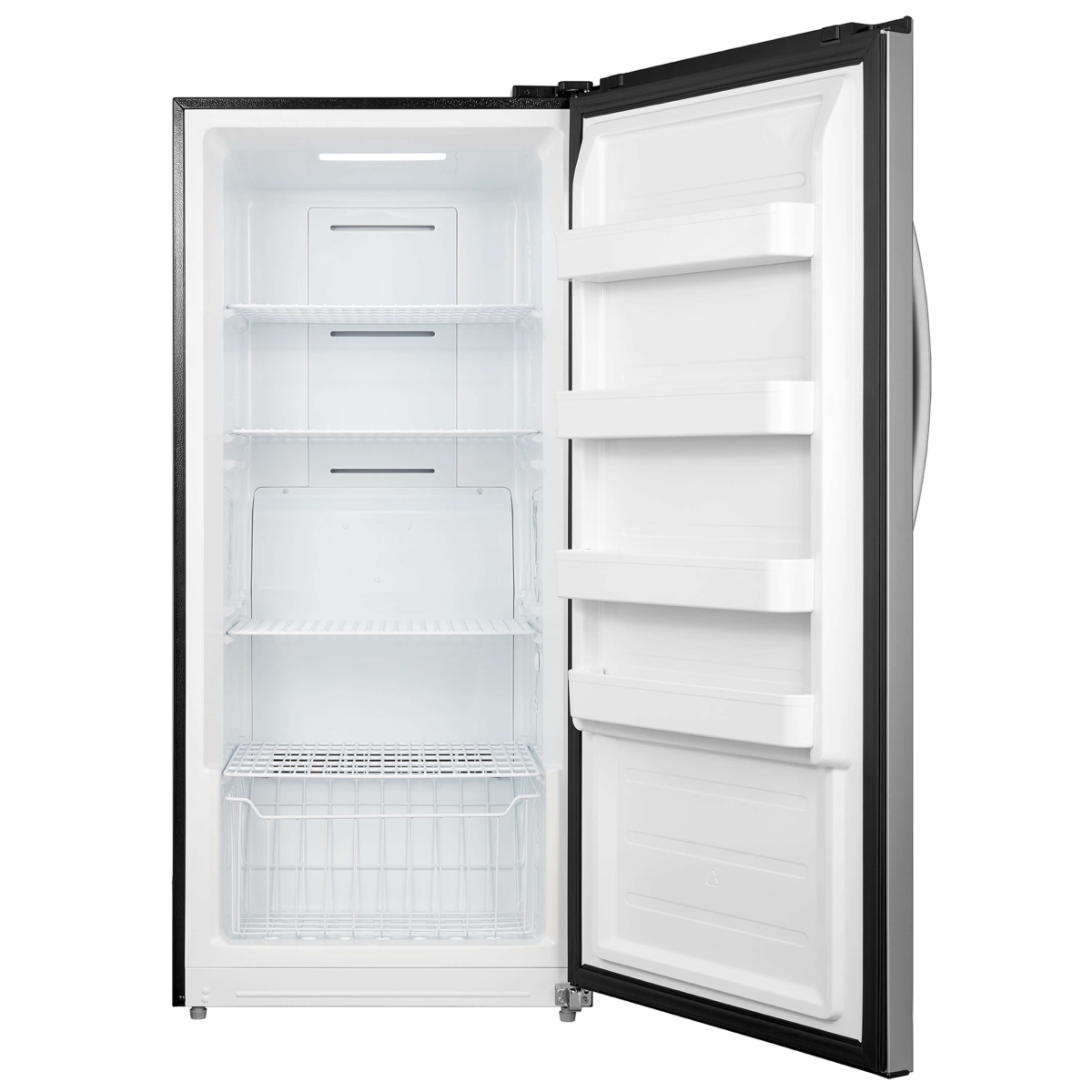 Whynter Udf-139ss 13.8 Cu. Ft. Energy Star Digital Upright Convertible Deep Freezer & Refrigerator, Stainless Steel