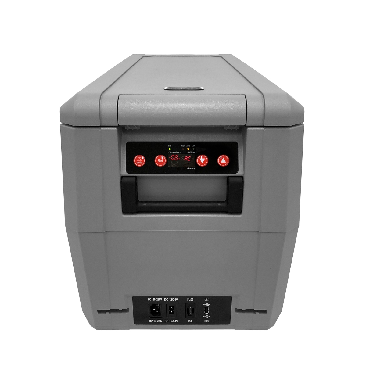 Whynter Fmc-350xp 34 Qt. 12v Dc Compact Portable Freezer Refrigerator - Gray