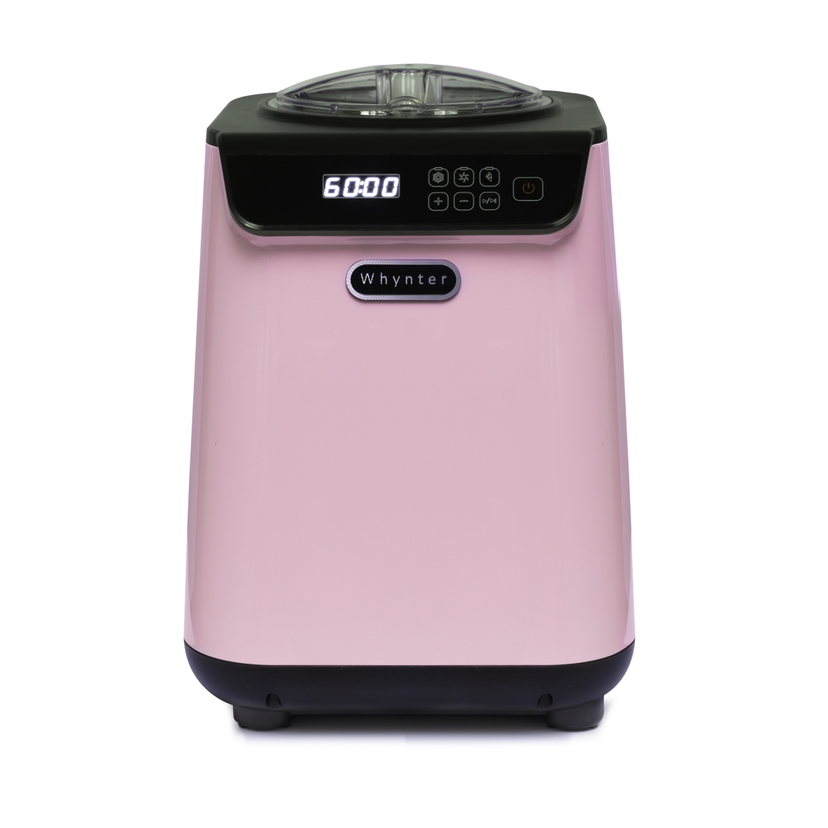 Picture of Whynter ICM-128BPS 1.28 qt. Compact Upright Automatic Ice Cream Maker with Stainless Steel Bowl Limited Black Pink Edition