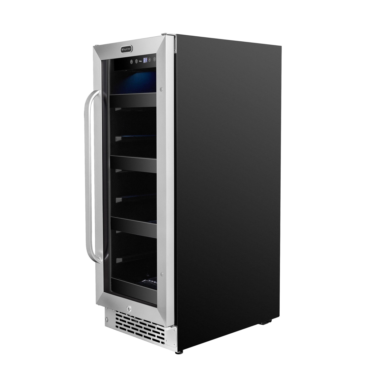 Picture of Whynter BBR-638SB 12 in. Built-In 60 Can Undercounter Stainless Steel Beverage Refrigerator with Reversible Door, Digital Control, Lock & Carbon Filter