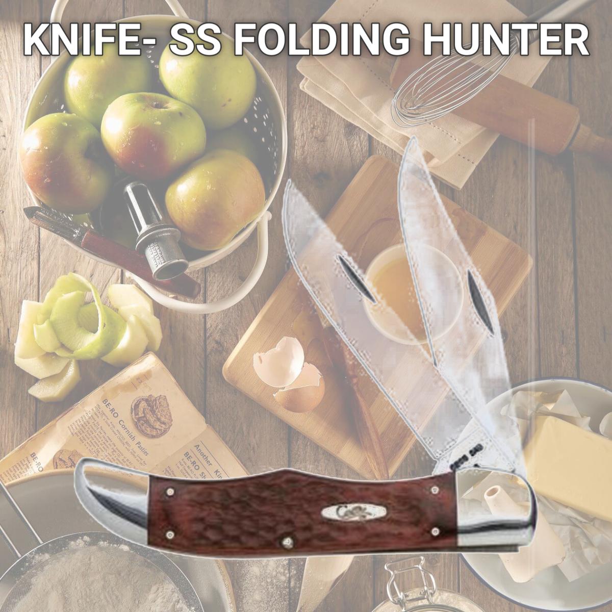 Picture of W.R. Case and Sons Cutlery 189 KNIFE- SS FOLDING HUNTER