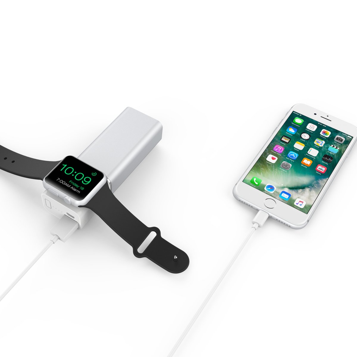 Ew-awpb2-sv Power Bank For Apple Watch - Silver