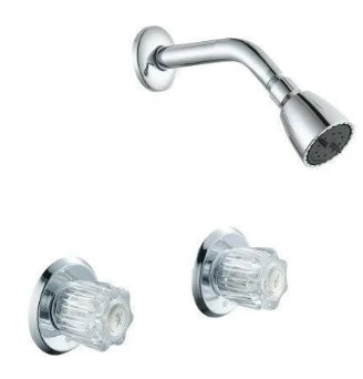 660540 Two Handle Shower Faucet