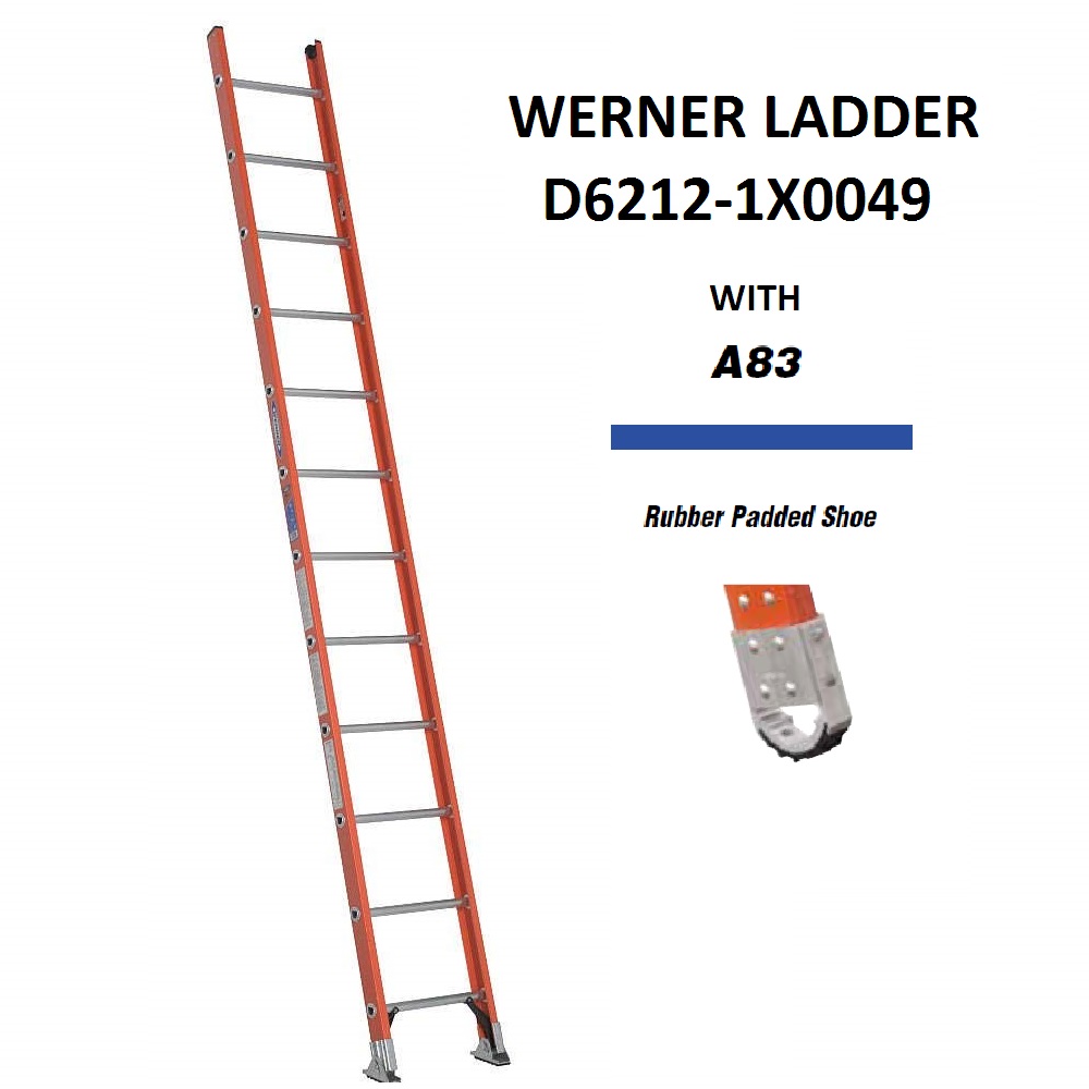 D6212-1x0049 D6212-1 Specialty Ladder With A83-5 Rubber Padded Shoe