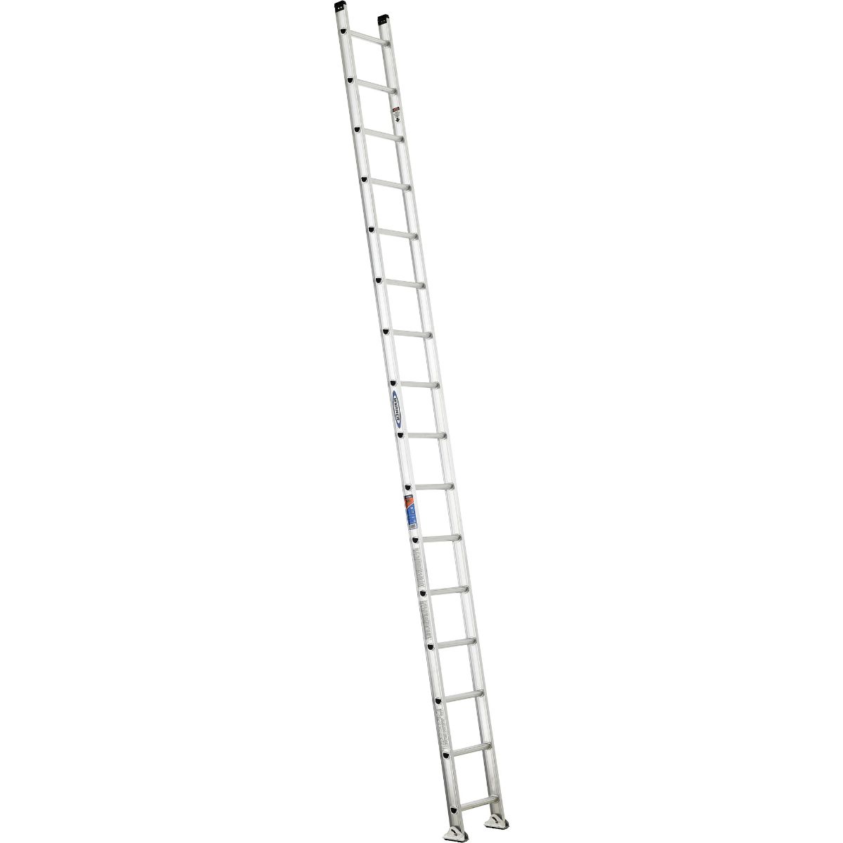 D1516-1 16 Ft. Type Ia Aluminum D-rung Straight Ladder