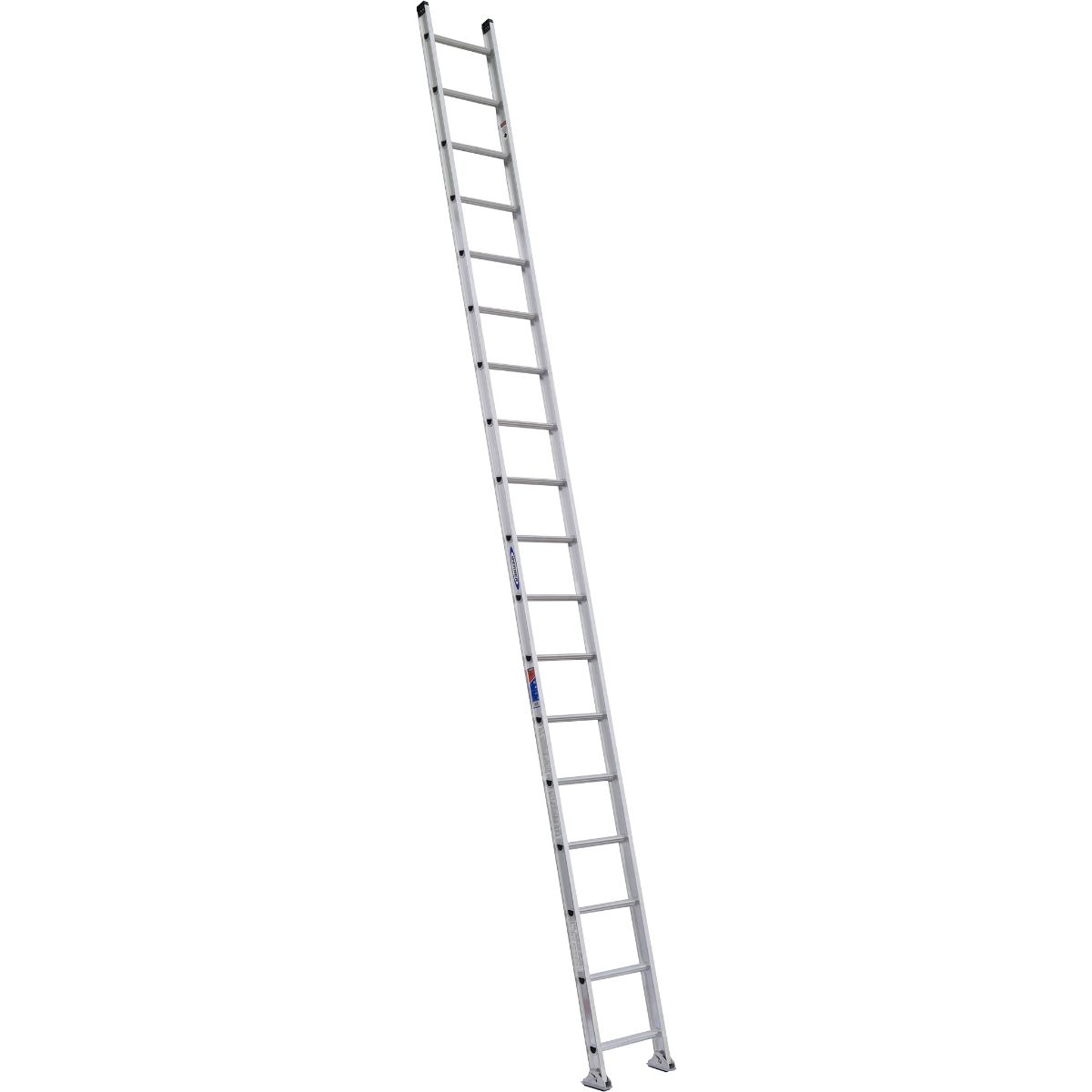 D1518-1 18 Ft. Type Ia Aluminum D-rung Straight Ladder