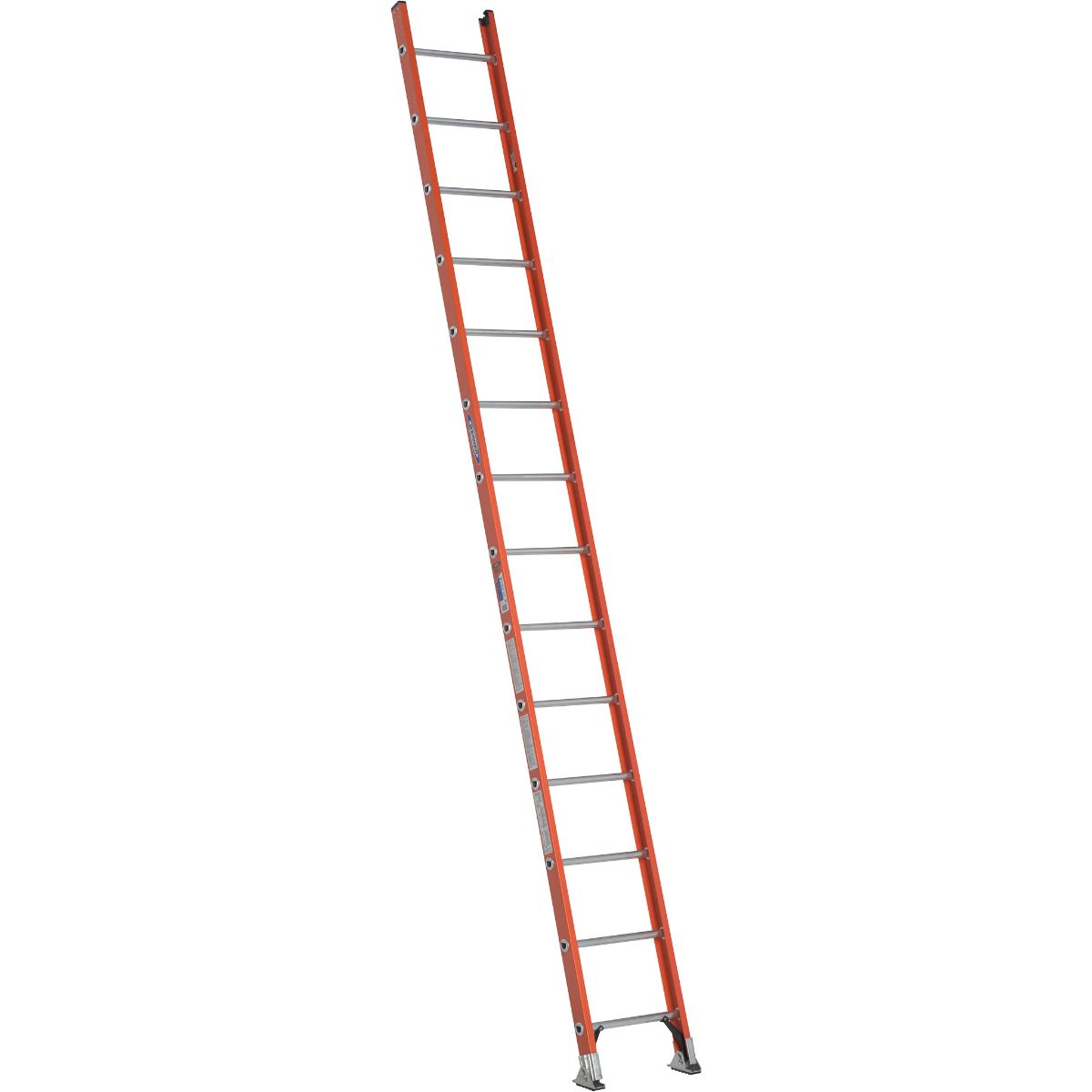 D6214-1 14 Ft. Type Ia Fiberglass D-rung Straight Ladder