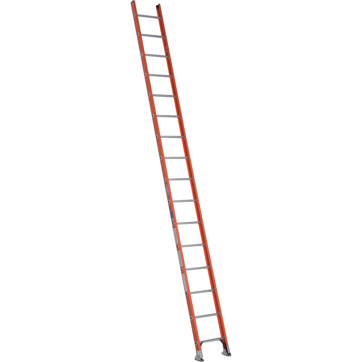 D6216-1 16 Ft. Type Ia Fiberglass D-rung Straight Ladder