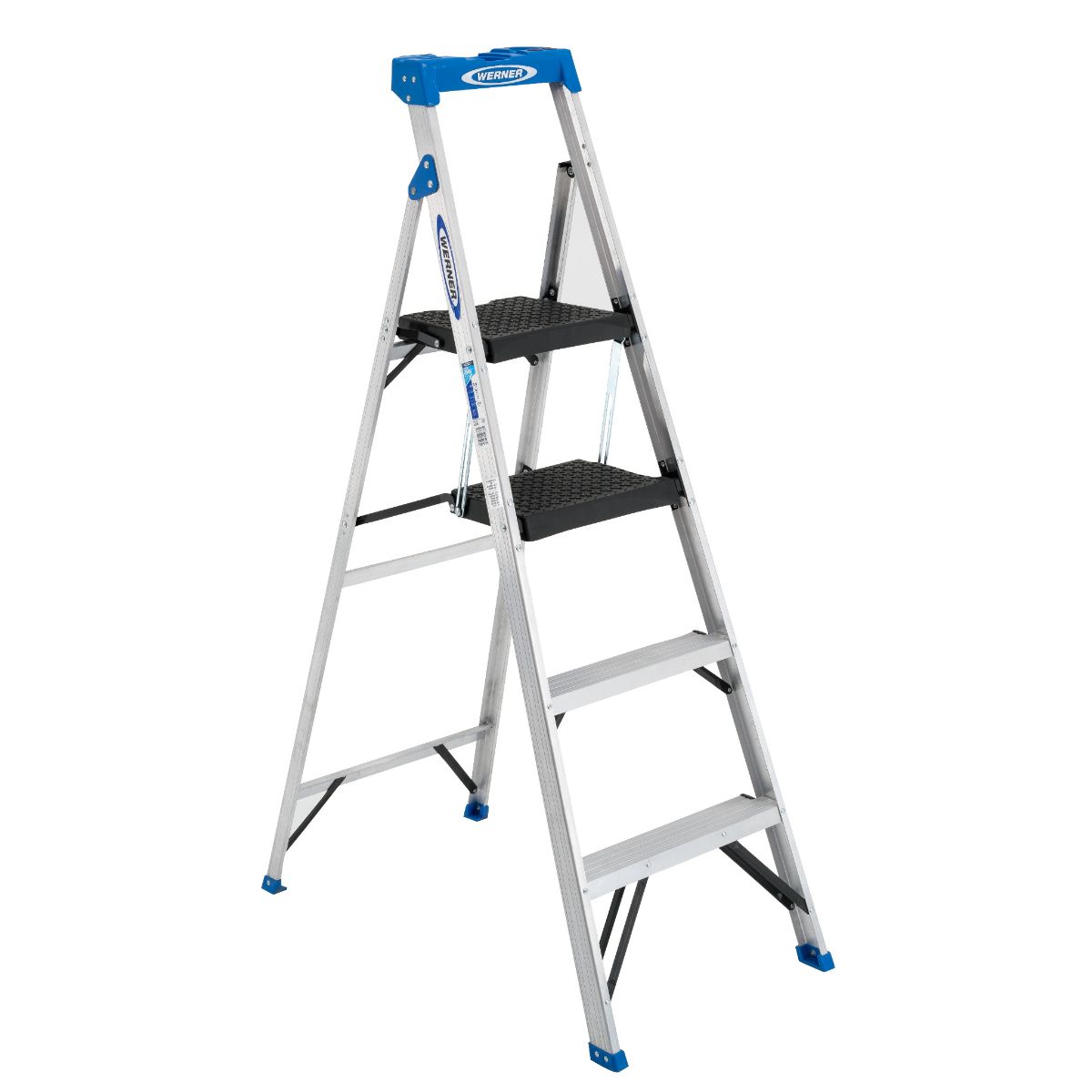 Acs386 5.5 Ft. Type I Aluminum Compact Step Ladder