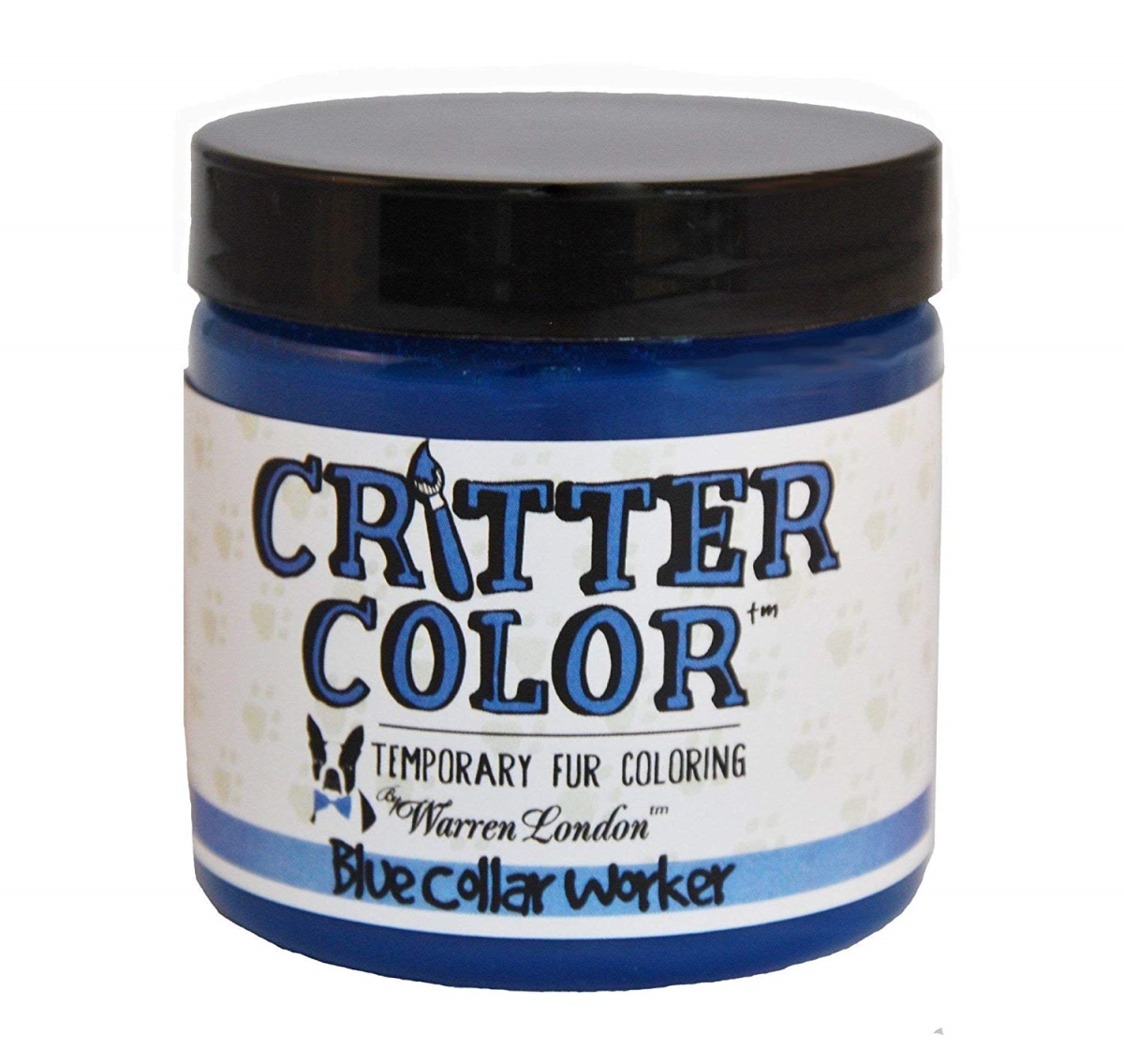 101804 Critter Color Temporary Fur Coloring For Dogs - Blue Collar Worker