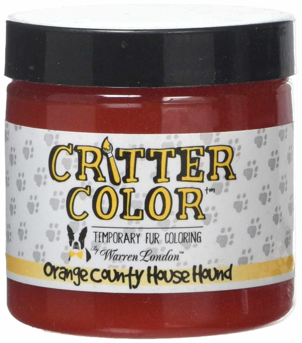 101806 Critter Color Temporary Fur Coloring For Dogs - Orange County House Hounds